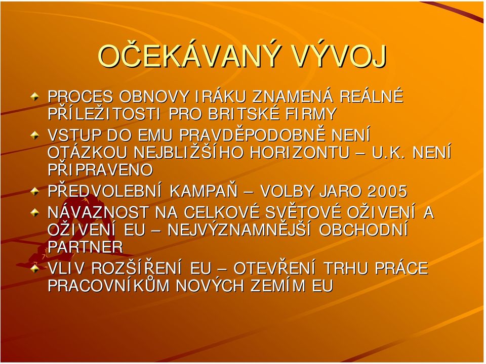 U NEJBLIŽŠÍHO HORIZONTU U.K.