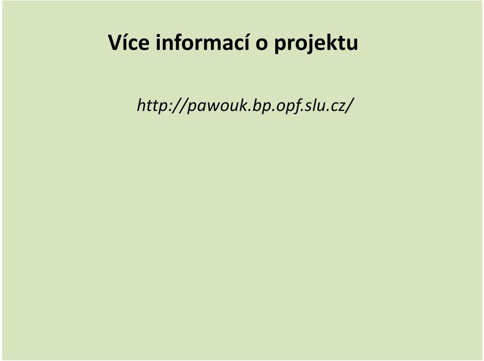 projektu