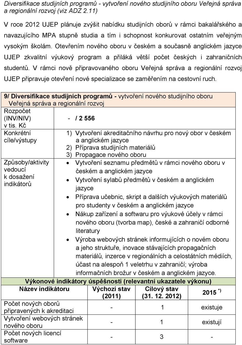 Otevřením nového oboru v českém a současně anglickém jazyce UJEP zkvalitní výukový program a přiláká větší počet českých i zahraničních studentů.