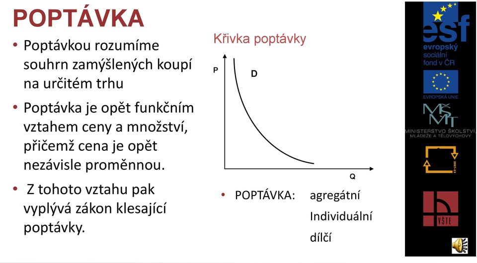 opět nezávisle proměnnou.