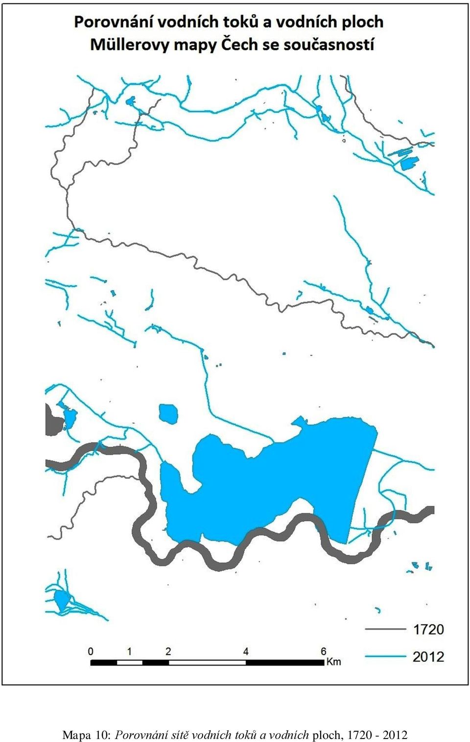 vodních toků a