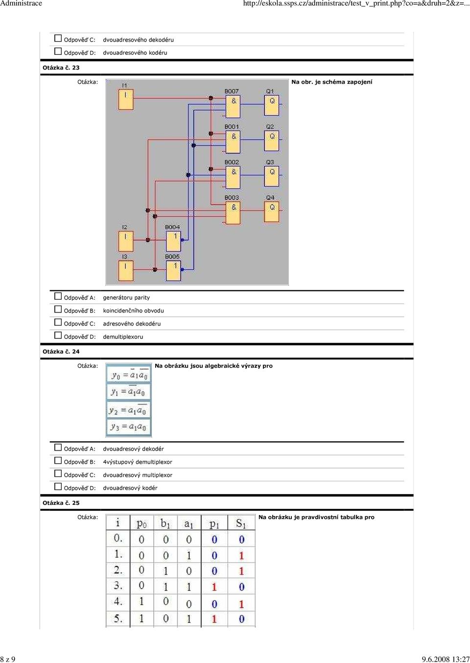 demultiplexoru Otázka č.