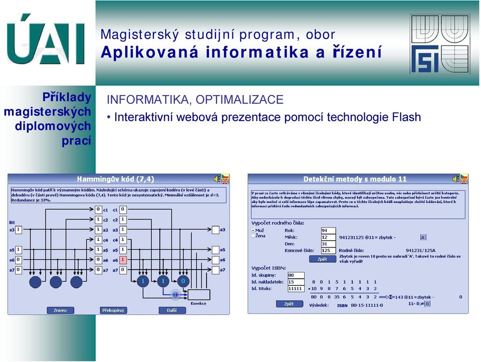 OPTIMALIZACE Interaktivní