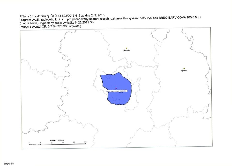 Pokrytí obyvatel ČR: 3,7 % (378 988