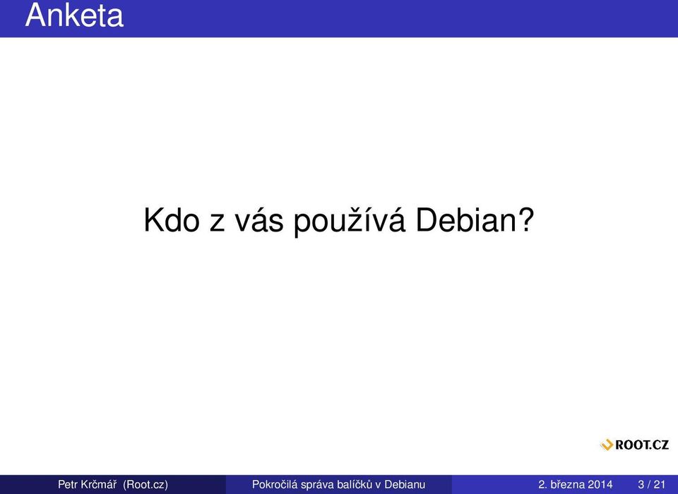 cz) Pokročilá správa