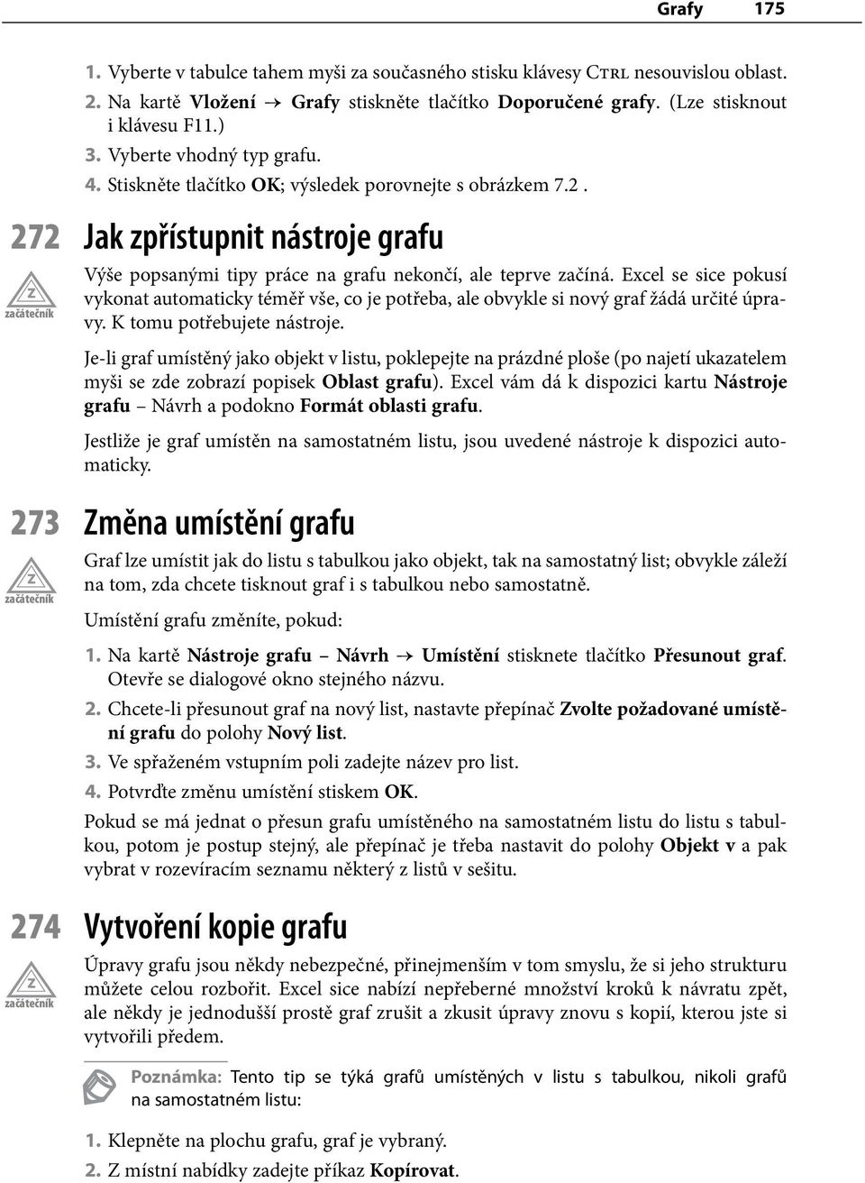 Excel se sice pokusí vykonat automaticky téměř vše, co je potřeba, ale obvykle si nový graf žádá určité úpravy. K tomu potřebujete nástroje.