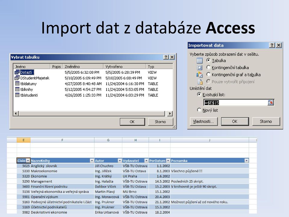 databáze