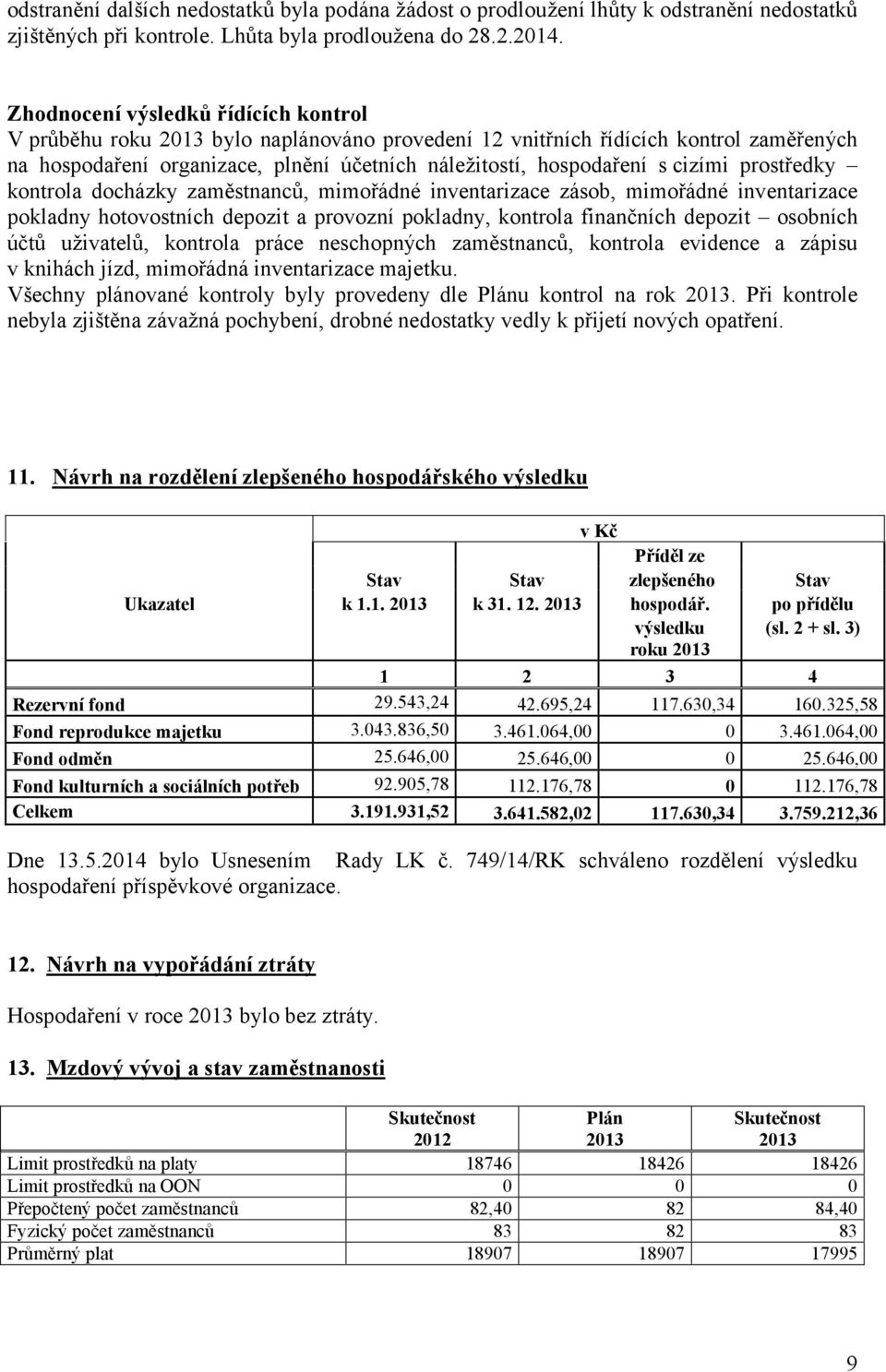 prostředky kontrola docházky zaměstnanců, mimořádné inventarizace zásob, mimořádné inventarizace pokladny hotovostních depozit a provozní pokladny, kontrola finančních depozit osobních účtů