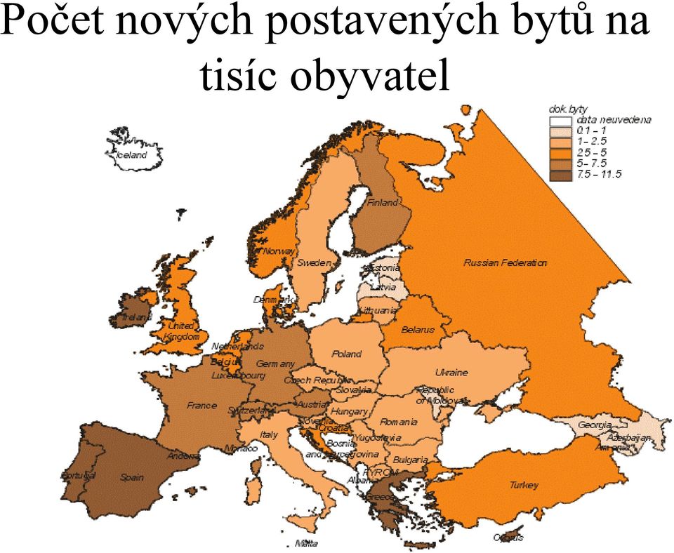 postavených