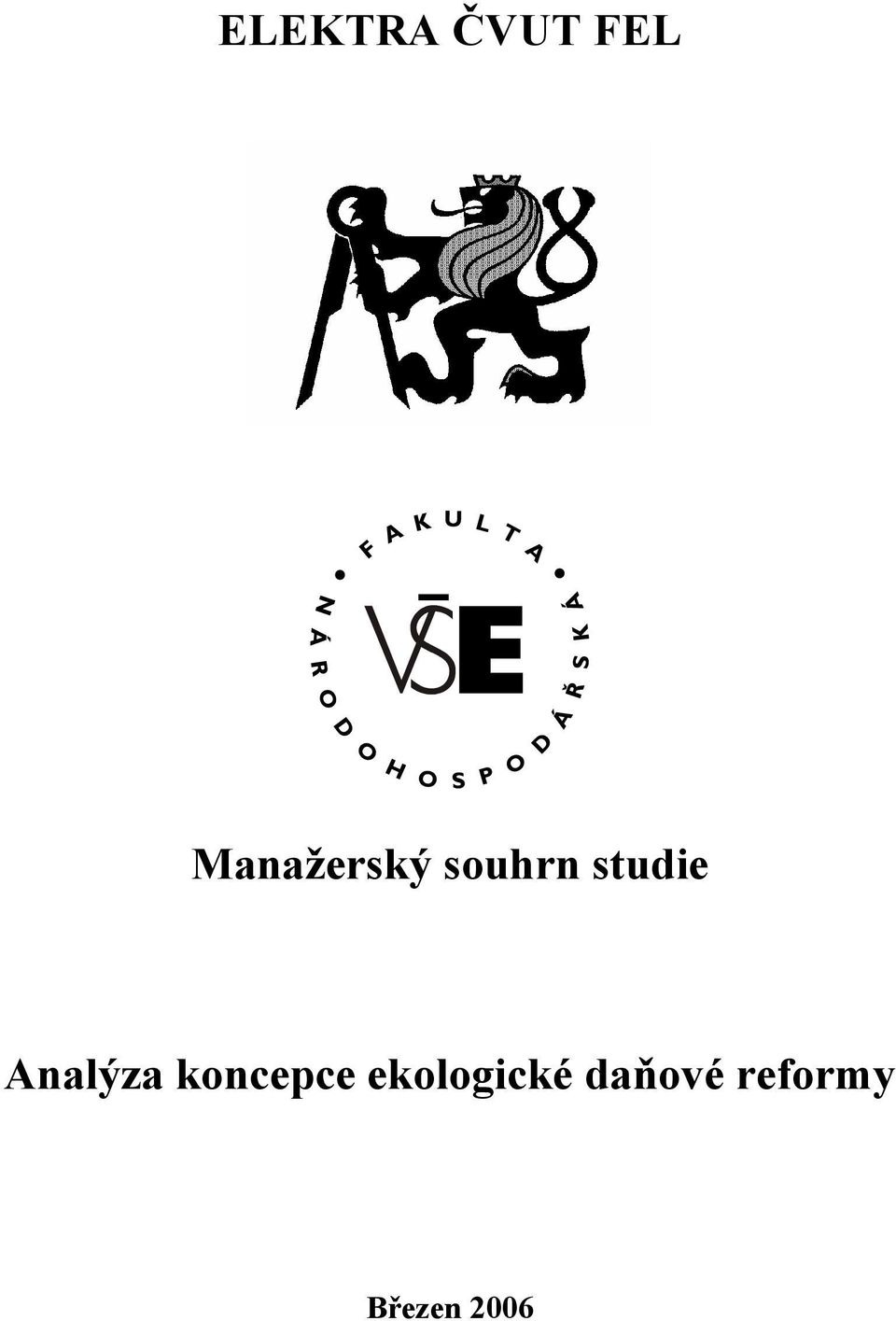 studie Analýza koncepce