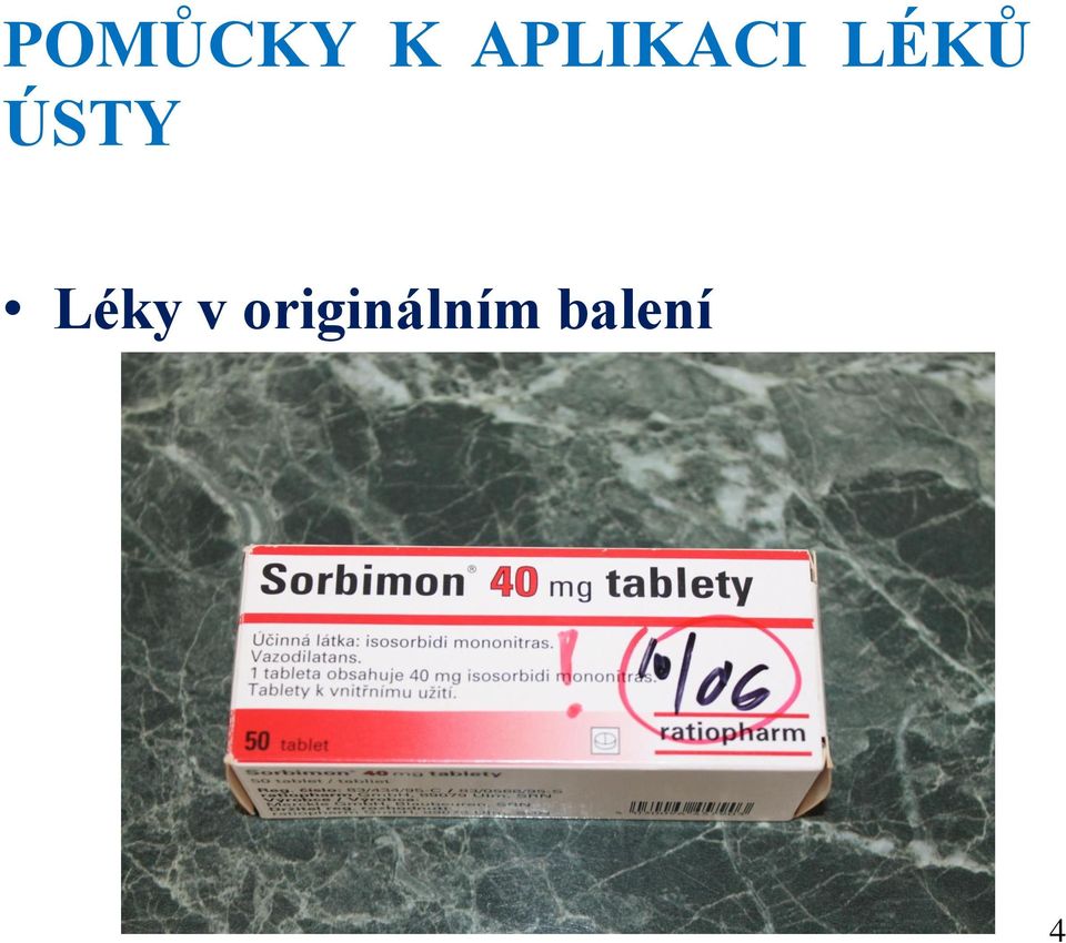 LÉKŮ Léky v