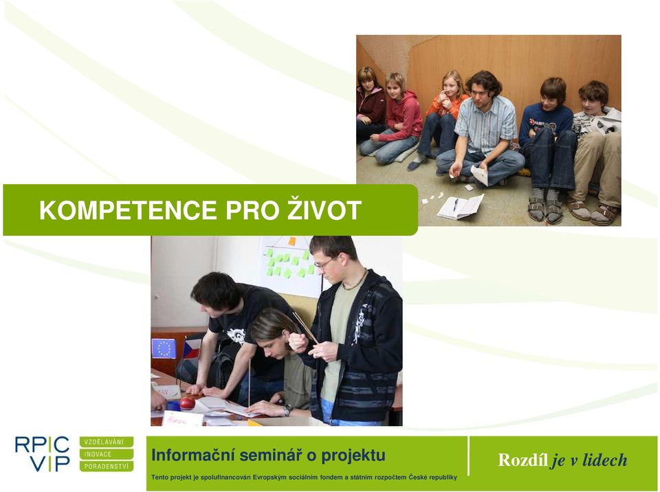 seminář o projektu 18.- 19. 9.