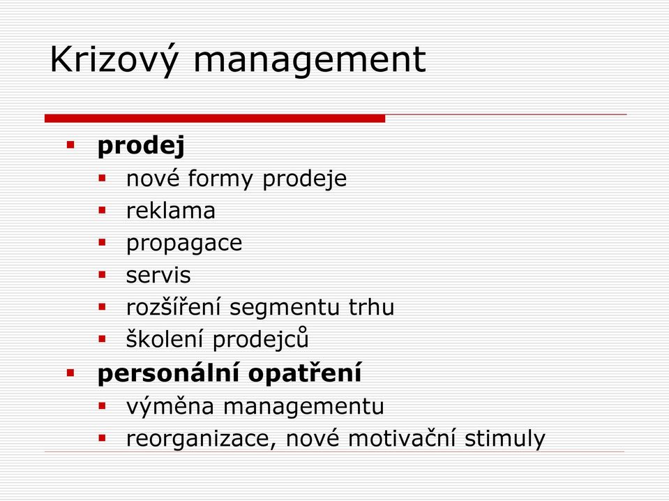 školení prodejců personální opatření