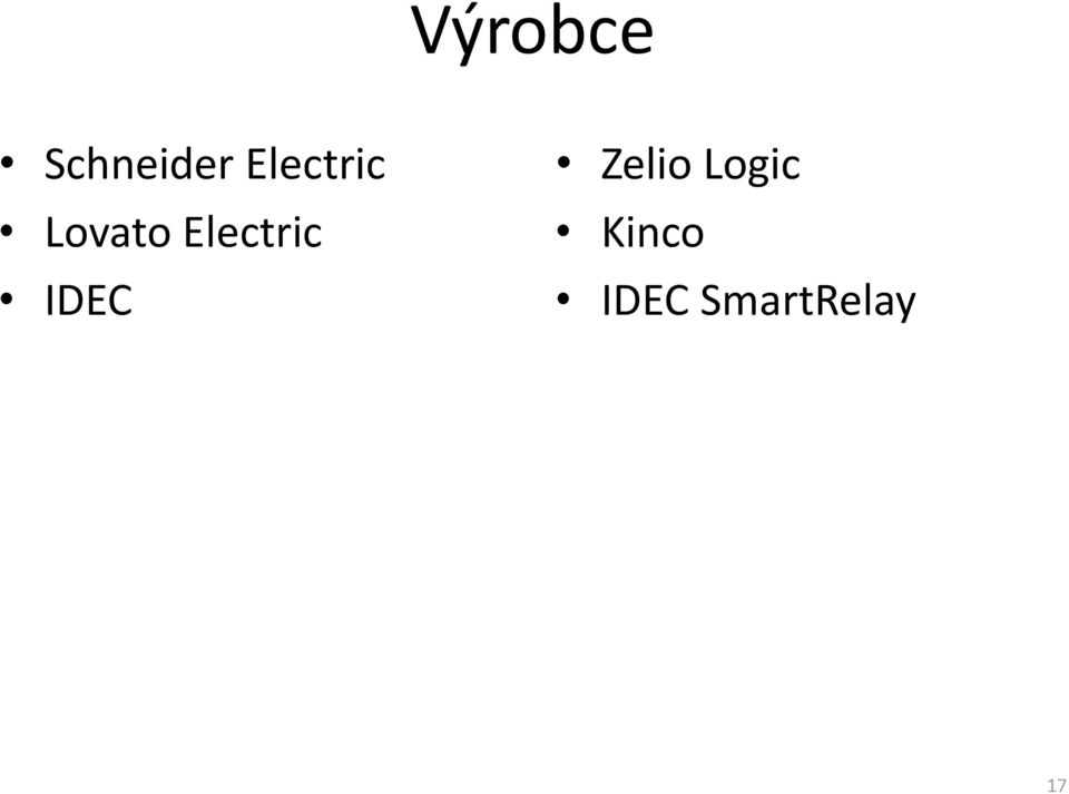 Electric IDEC Zelio