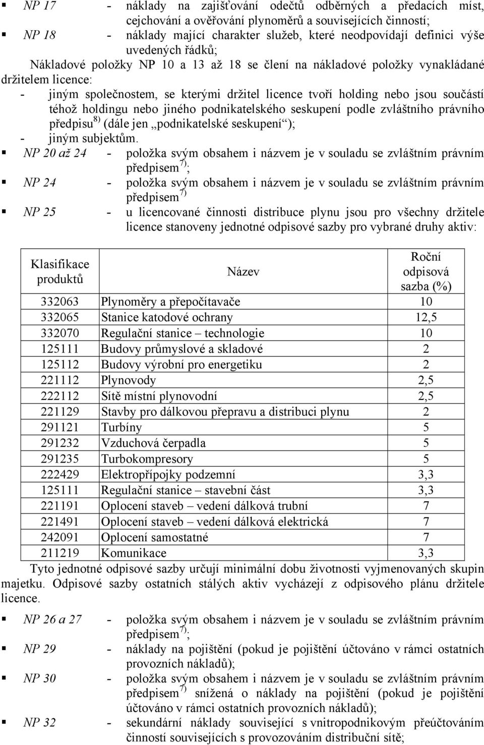 téhož holdingu nebo jiného podnikatelského seskupení podle zvláštního právního předpisu 8) (dále jen podnikatelské seskupení ); - jiným subjektům.