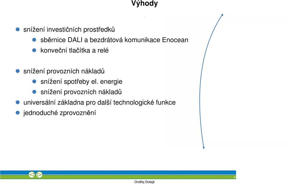 nákladů snížení spotřeby el.