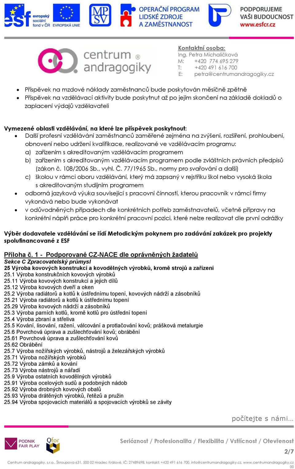 kvalifikace, realizované ve vzdělávacím programu: a) zařízením s akreditovaným vzdělávacím programem b) zařízením s akreditovaným vzdělávacím programem podle zvláštních právních předpisů (zákon č.
