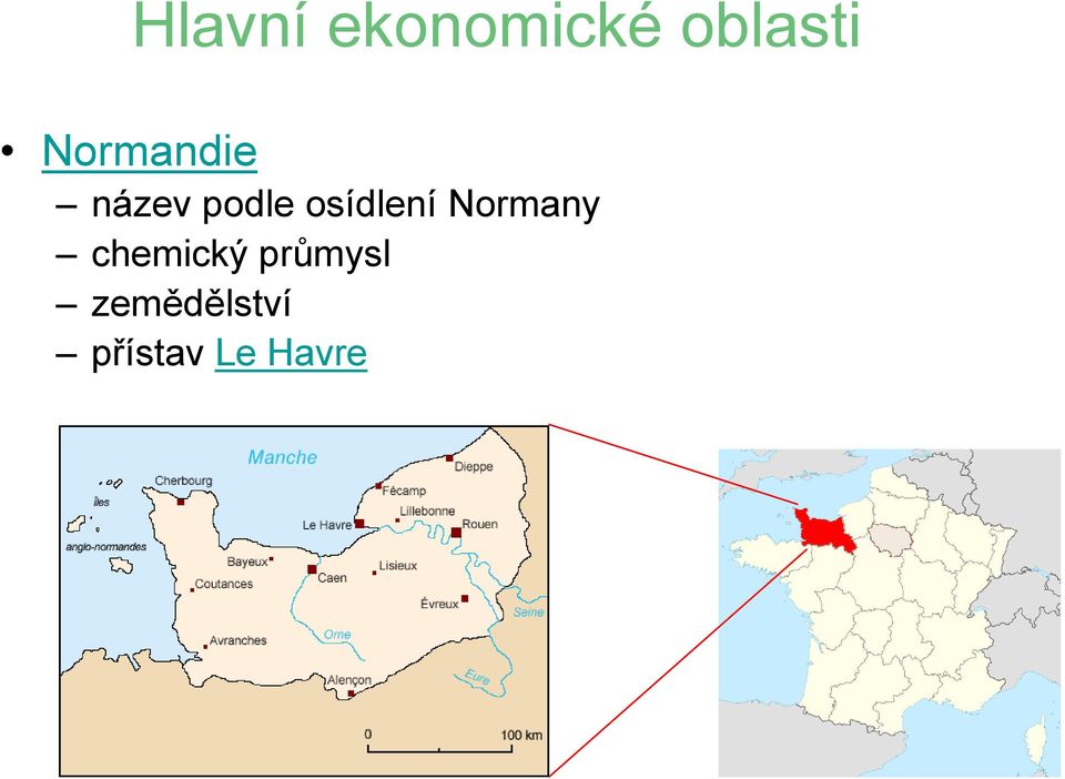 osídlení Normany chemický