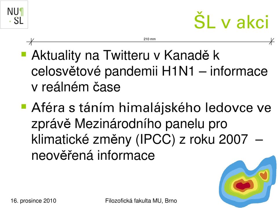 ve zprávě Mezinárodního panelu pro klimatické změny (IPCC) z roku