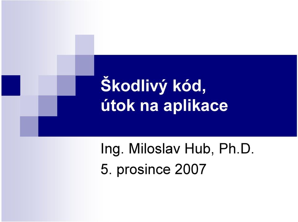Ing. Miloslav