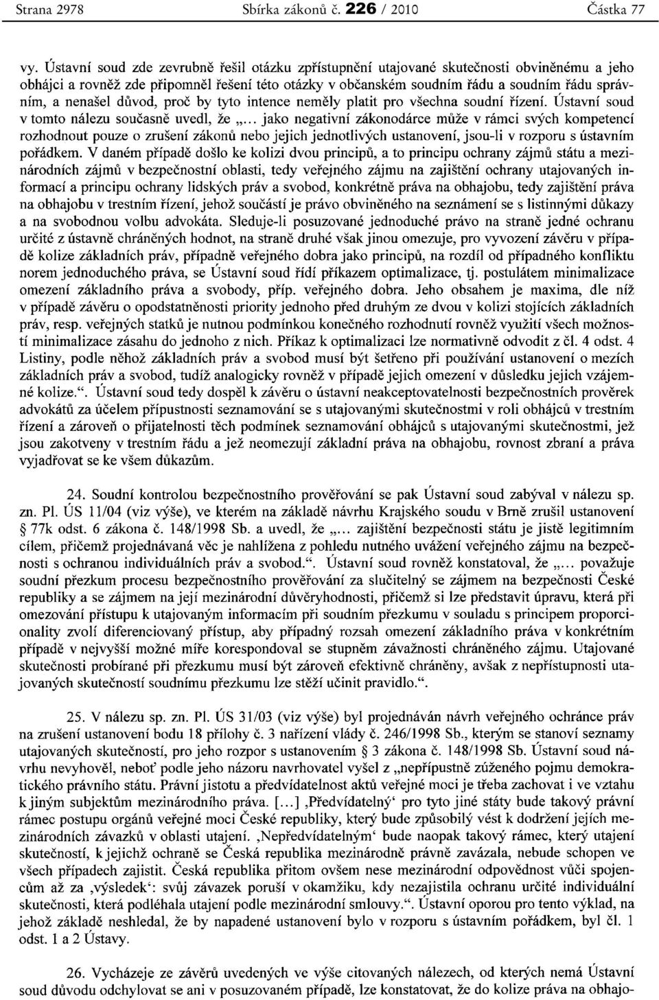 zákonů č.