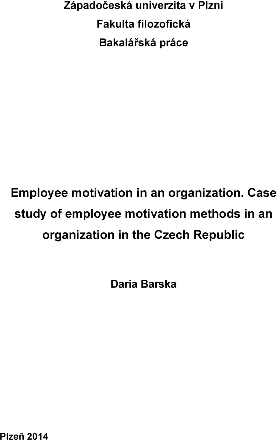 organization.
