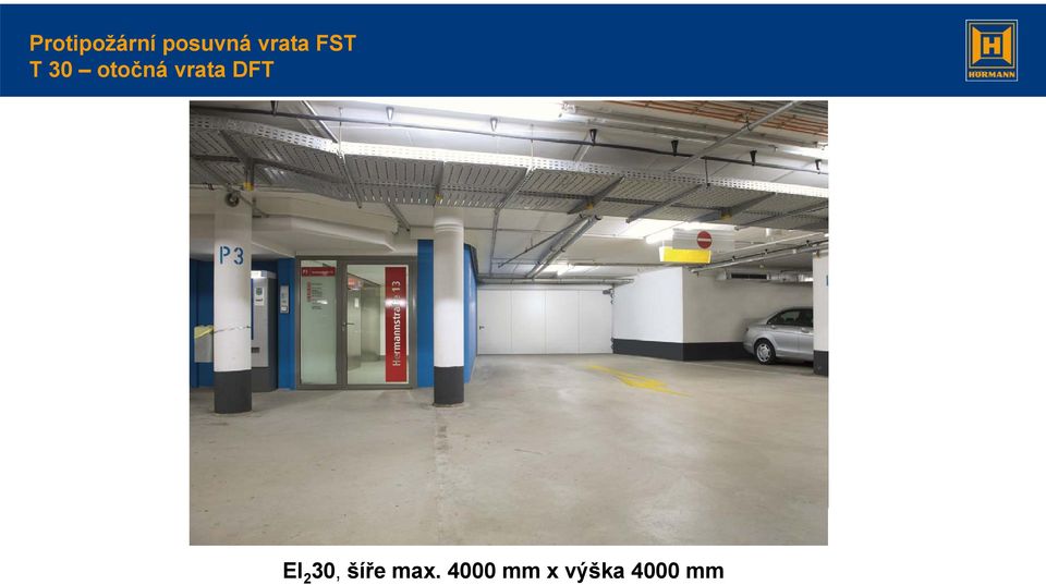 vrata DFT EI 2 30, šíře