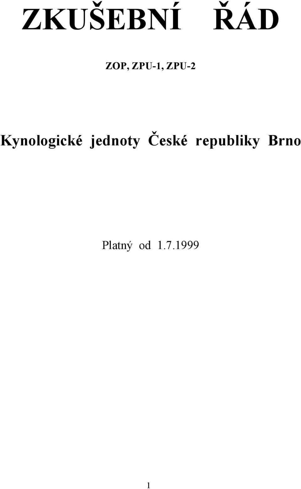 Kynologické jednoty