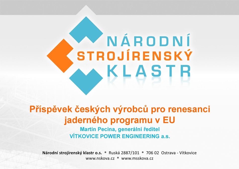 EU Martin Pecina, generální