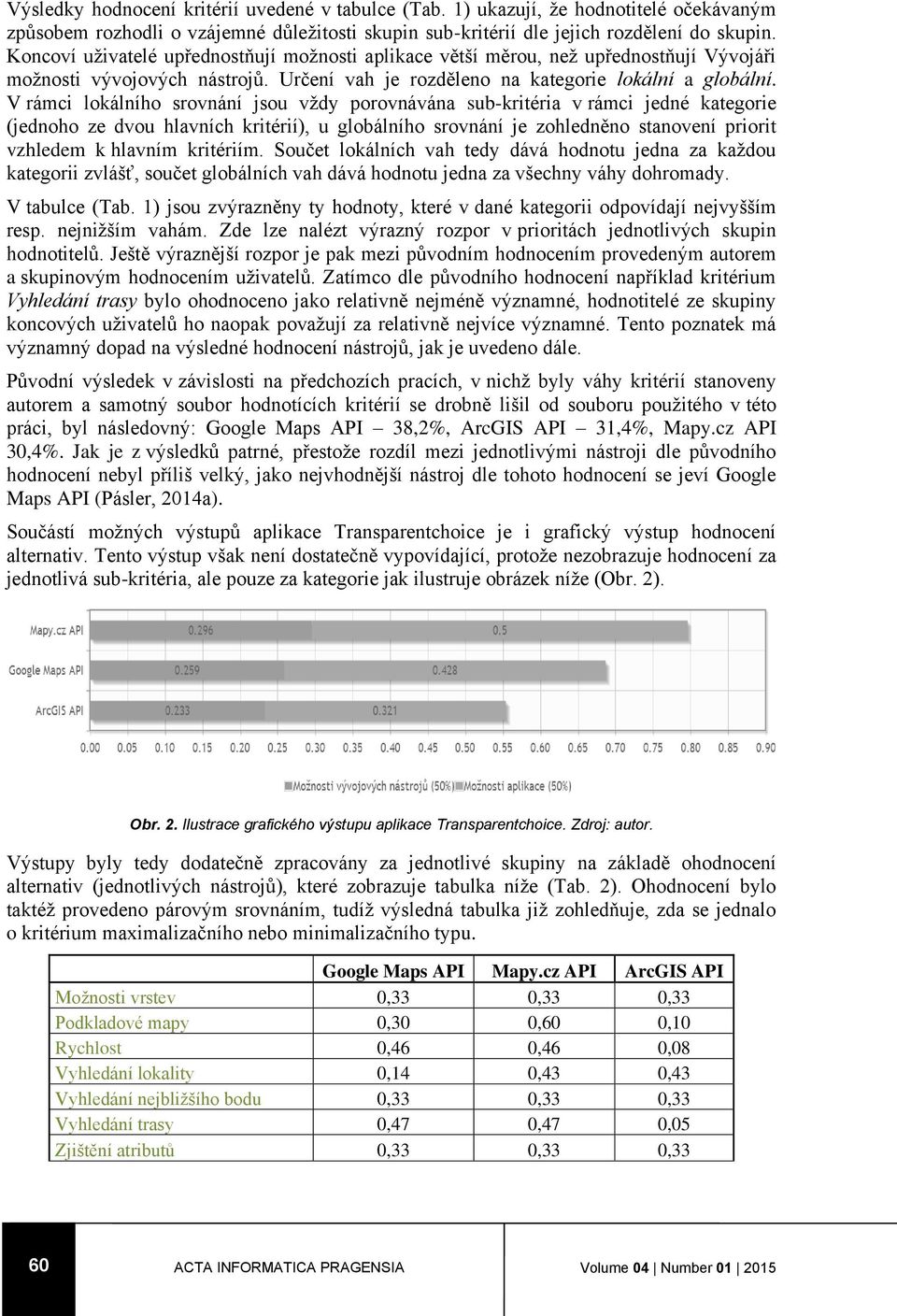 V rámci lokálního srovnání jsou vždy porovnávána sub-kritéria v rámci jedné kategorie (jednoho ze dvou hlavních kritérií), u globálního srovnání je zohledněno stanovení priorit vzhledem k hlavním