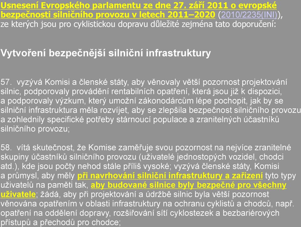 infrastruktury 57.