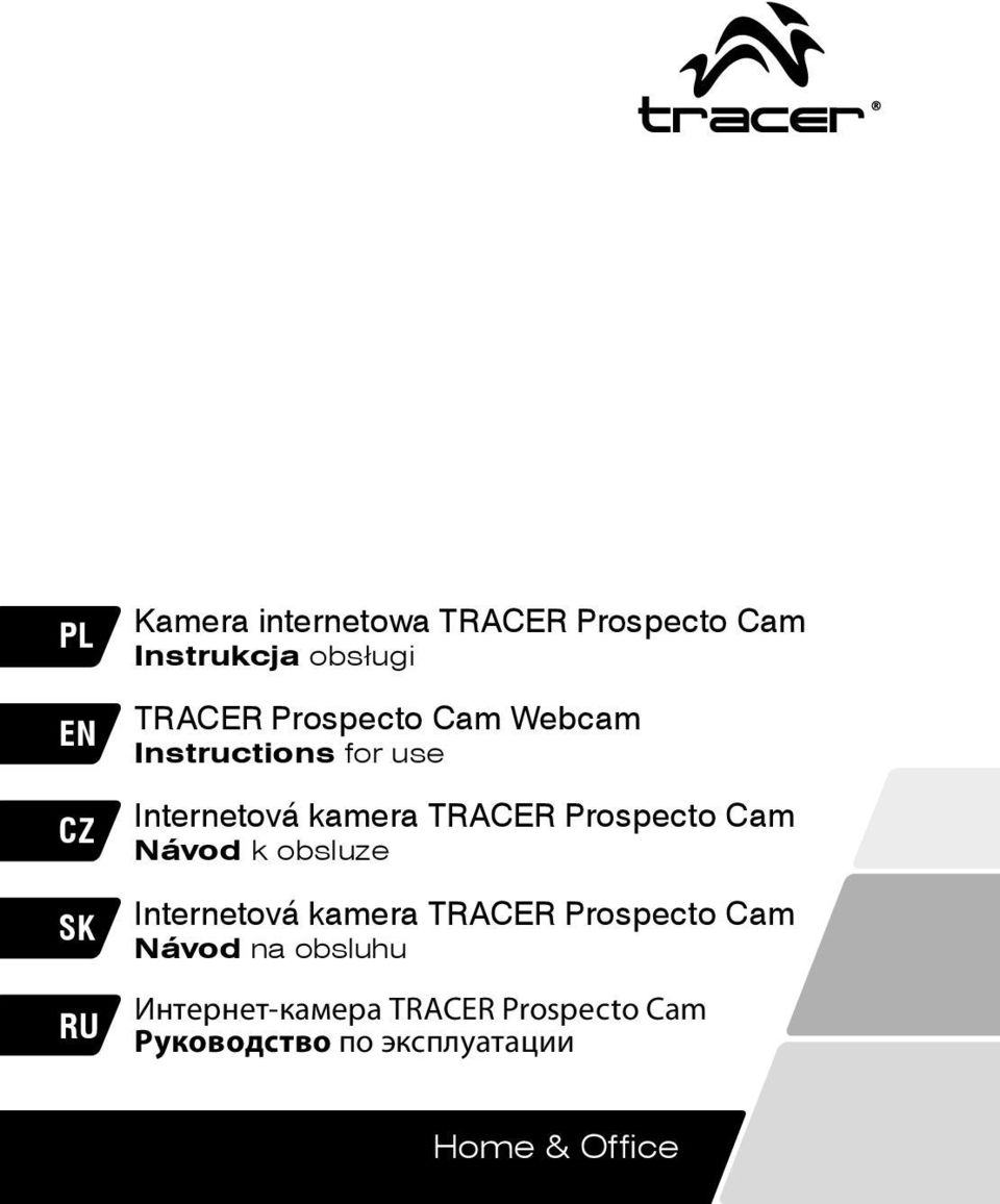 Prospecto Cam Návod k obsluze Internetová kamera TRACER Prospecto Cam Návod na