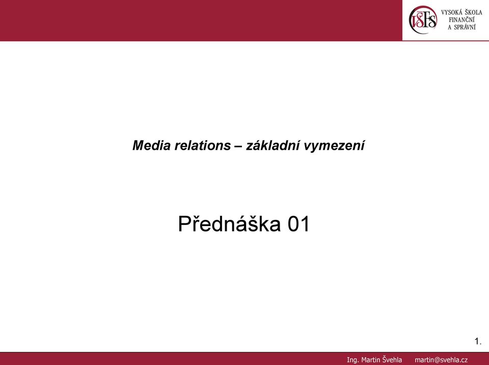 vymezení