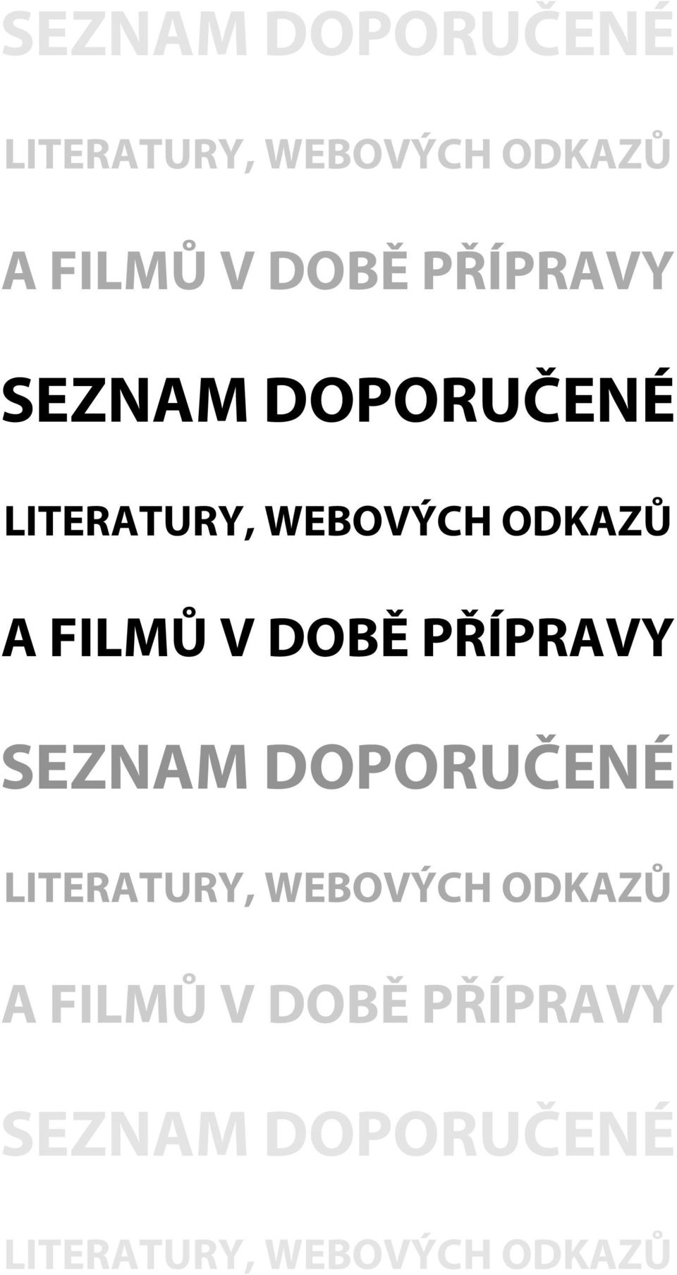 WEBOVÝCH ODKAZŮ