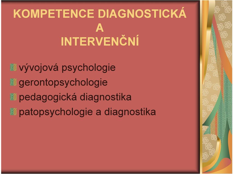 gerontopsychologie pedagogická