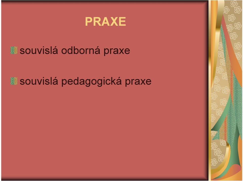 odborná praxe