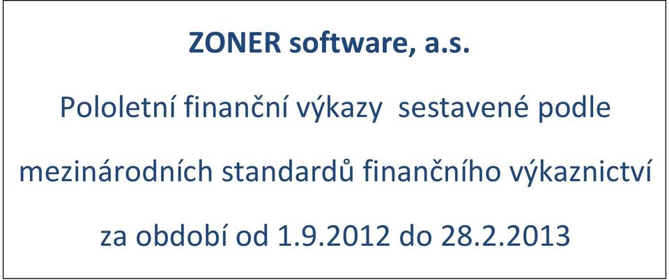 mezinárodních standardů