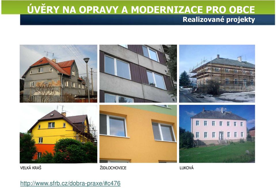 projekty VELKÁ KRAŠ