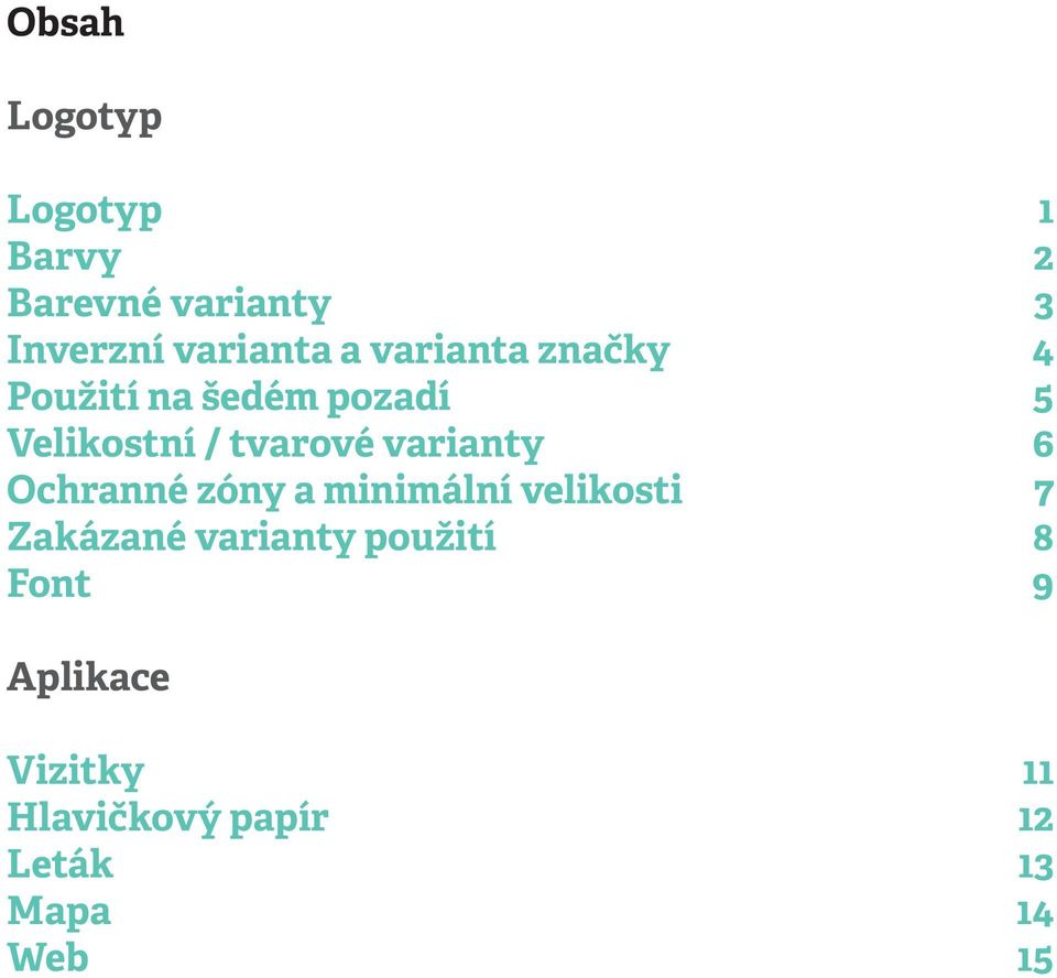 varianty 6 Ochranné zóny a minimální velikosti 7 Zakázané varianty