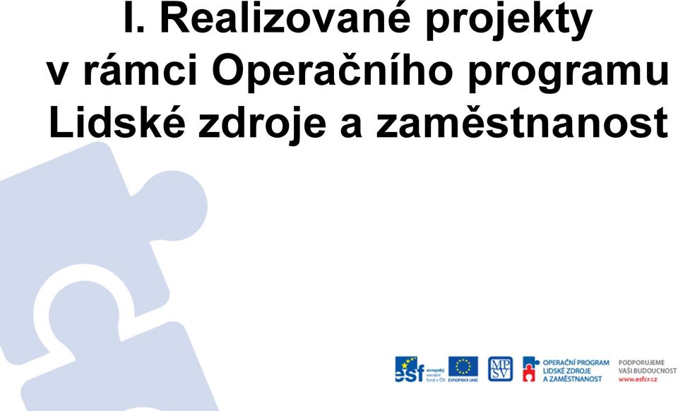 Operačního programu