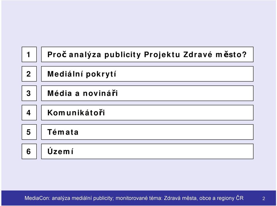 Mediální pokrytí Média a novináři Komunikátoři