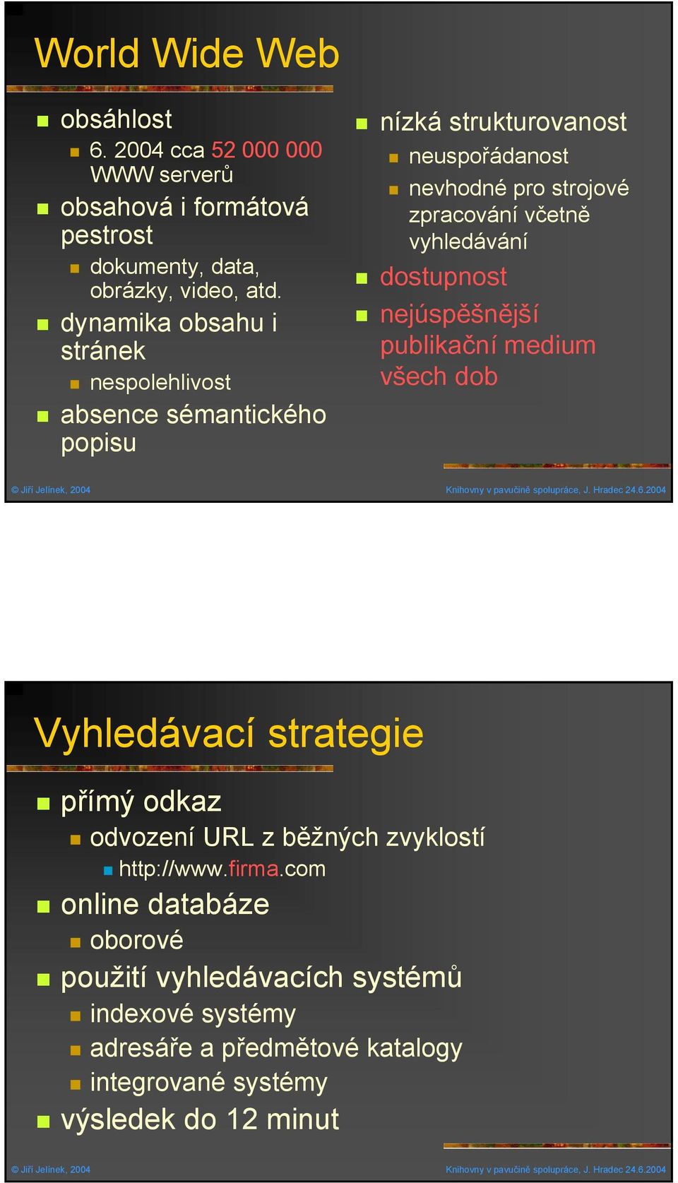 včetně vyhledávání dostupnost nejúspěšnější publikační medium všech dob Vyhledávací strategie přímý odkaz odvození URL z běžných zvyklostí