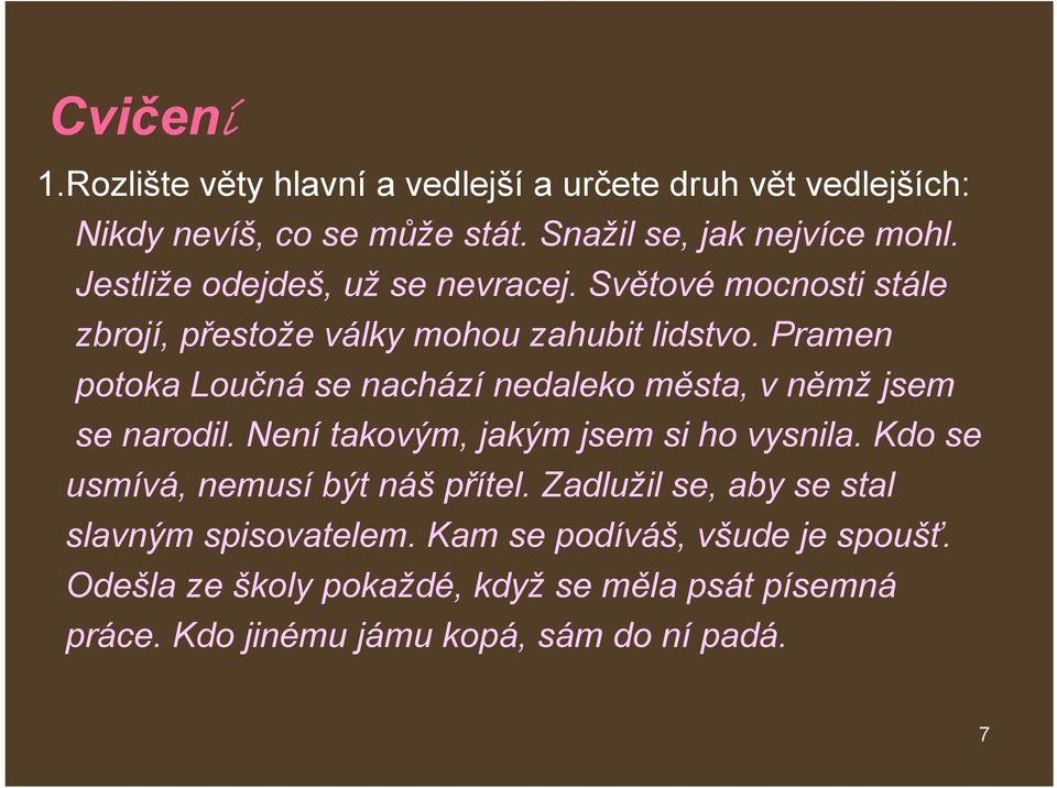 Pramen potoka Loučná se nachází nedaleko města, v němž jsem se narodil. Není takovým, jakým jsem si ho vysnila.