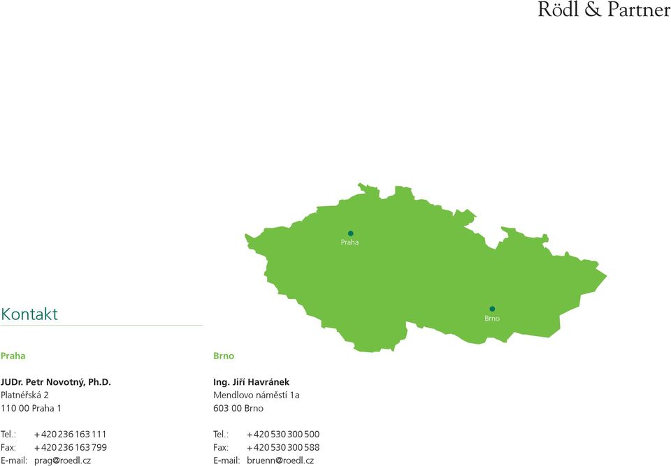 cz Brno Ing. Jiří Havránek Mendlovo námìstí 1a 603 00 Brno Tel.