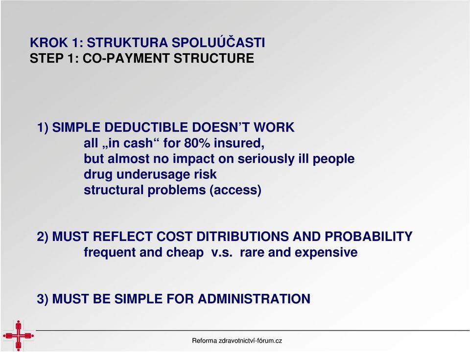 underusage risk structural problems (access) 2) MUST REFLECT COST DITRIBUTIONS AND