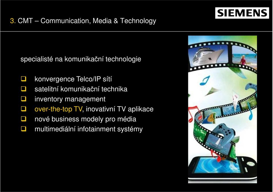 komunikační technika inventory management over-the-top TV,