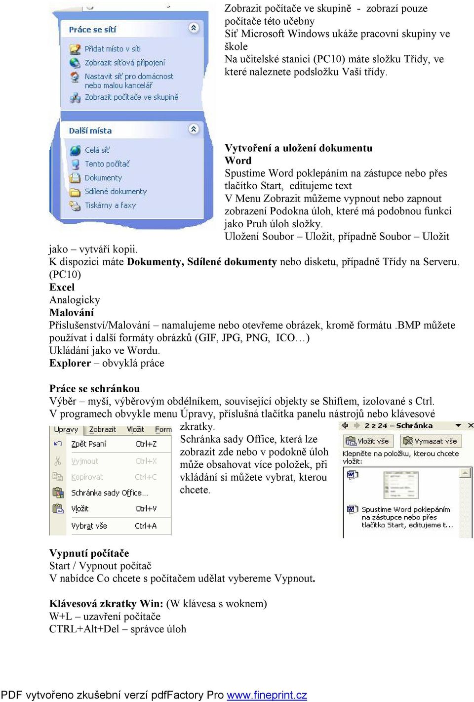 Seznámení s Windows XP - PDF Free Download