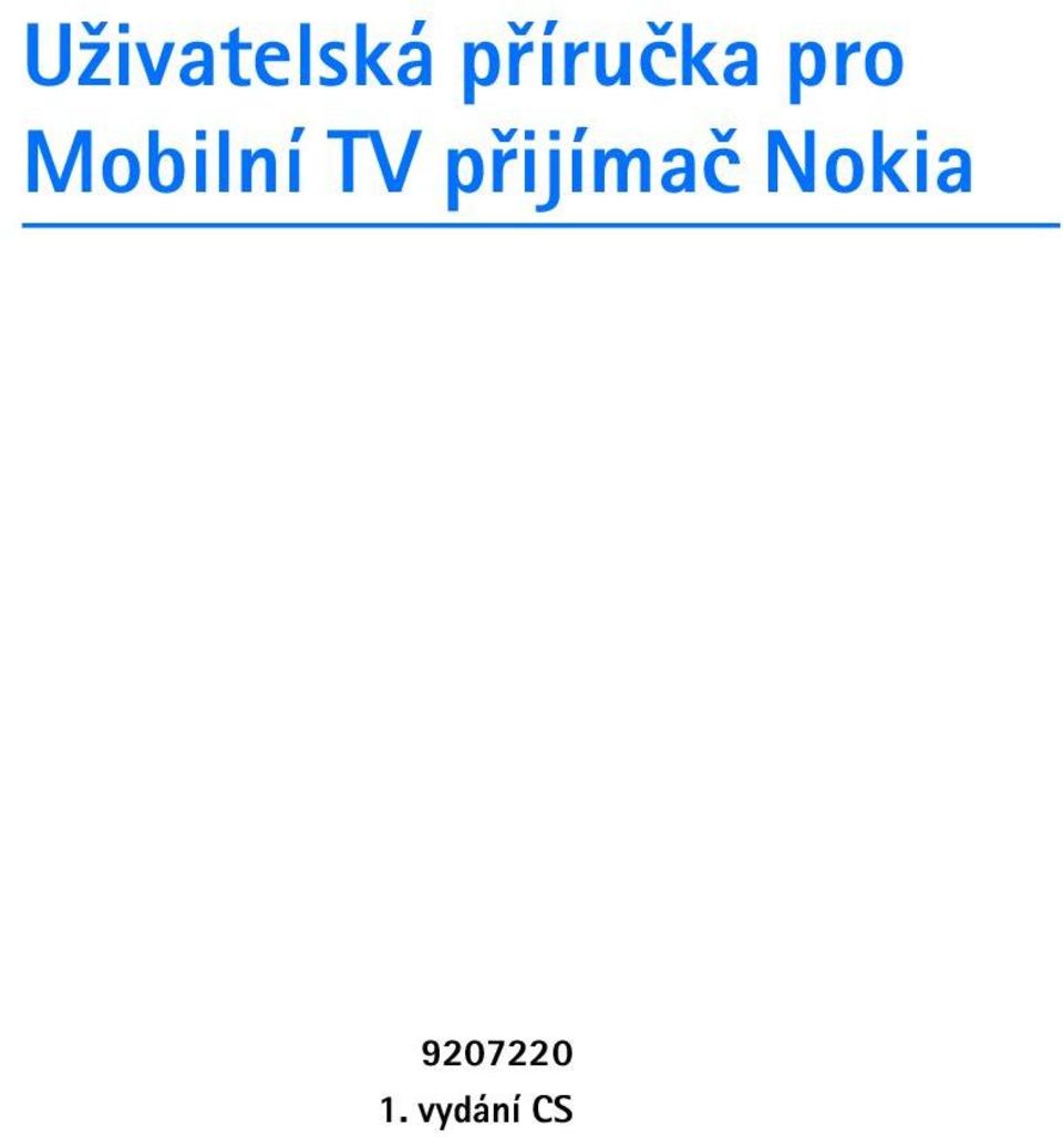 Mobilní TV