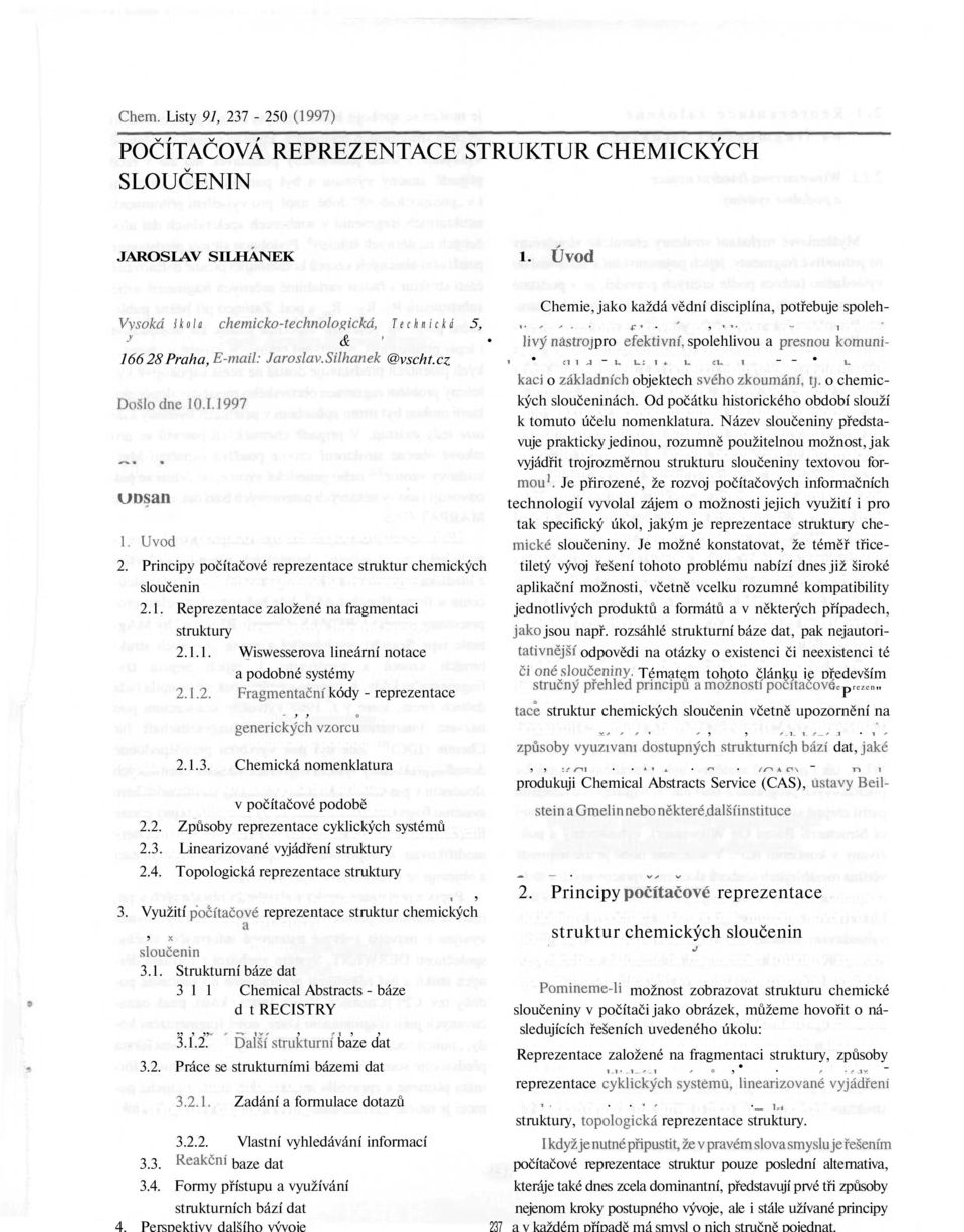 ~, t y & > j lv ý t nas roj pro efektivní, spolehlivou a přesnou komuni- 166 28 Praha, E-mail: Jaroslav.Silhanek @vscht.cz i -i i j - u u- i <.