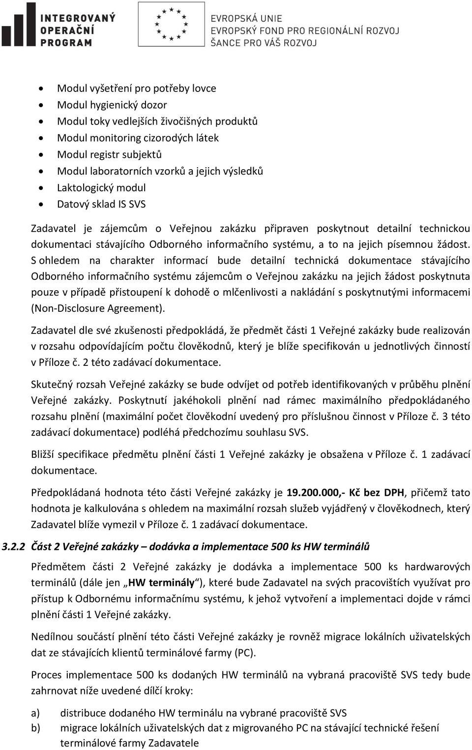 jejich písemnou žádost.